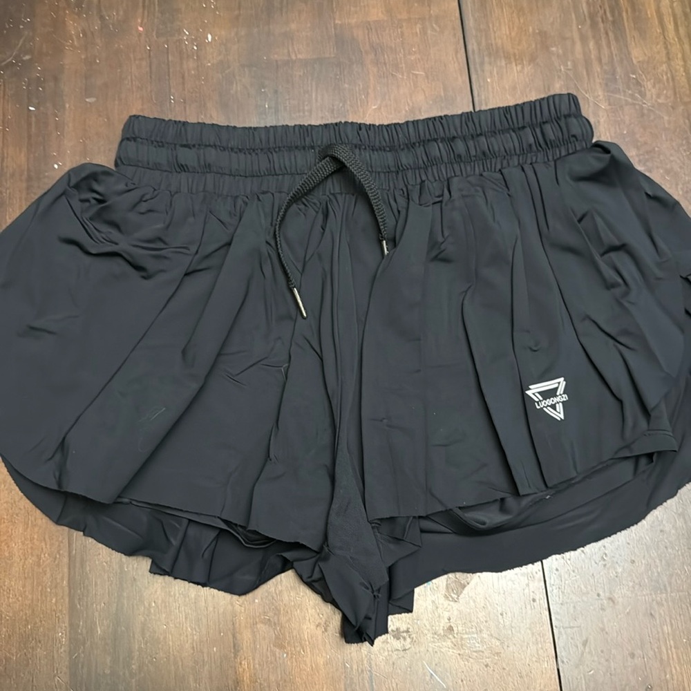 Black Luogongzi skort